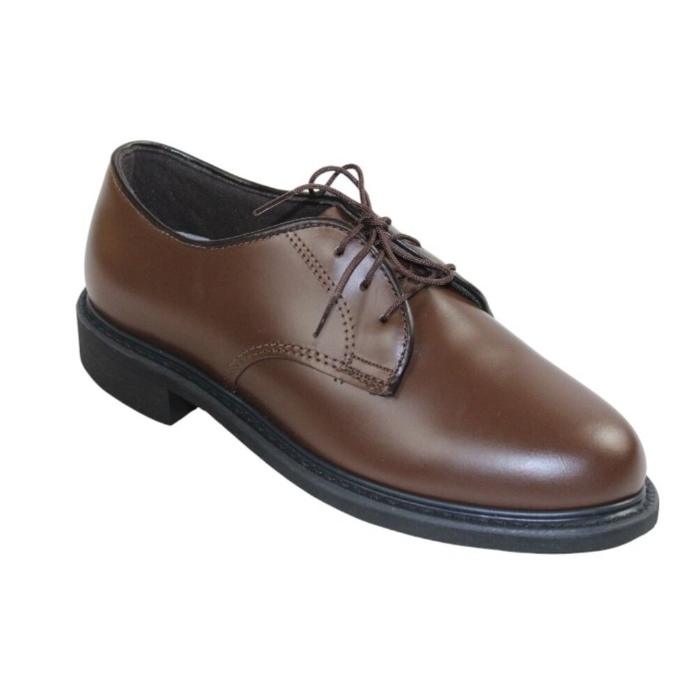 Capps Made USA Brown Leather Low Quarter Lace Up Oxfords Size 8.5 - Picture 4 of 9